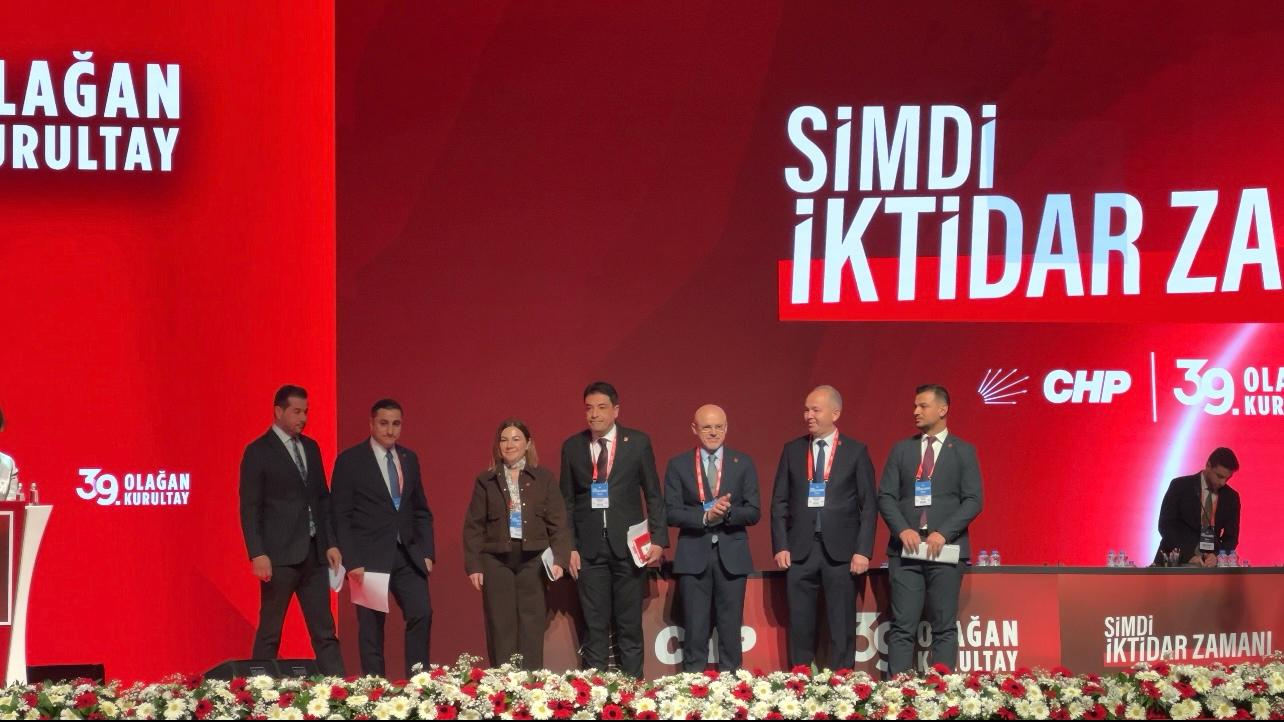 CHP’nin 39. Kurultayında Samsun İl Başkanı Mehmet Özdağ'a görev 