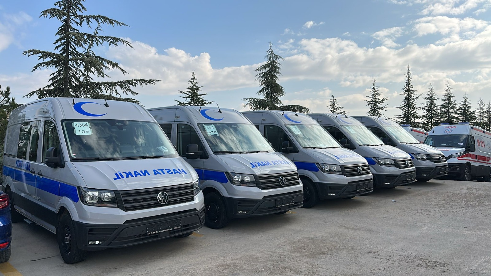 Samsun sağlığa dev destek: 100 yeni cankurtaran takviyesi 