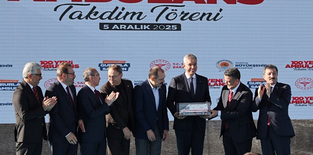 Sağlık Bakanı Memişoğlu Samsun'da konuştu: "Şehrin sağlık filosu yenilendi"