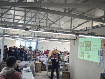 Salıpazarı'nda "En İyi Narkotik Polisi Anne Projesi" tanıtıldı