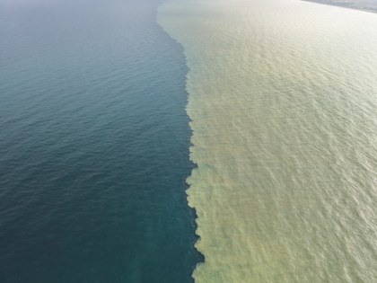 Samsun'da denizin rengi değişti: Olağandışı görüntü 