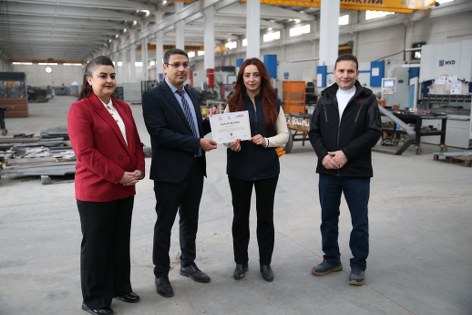 Sanayide kadın eli: Samsun’da kaynakçılar yetişiyor