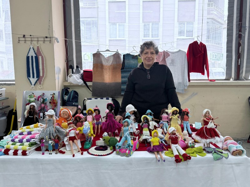 Samsun'da çocukluk ukdesini, üretime dönüştürdü! 