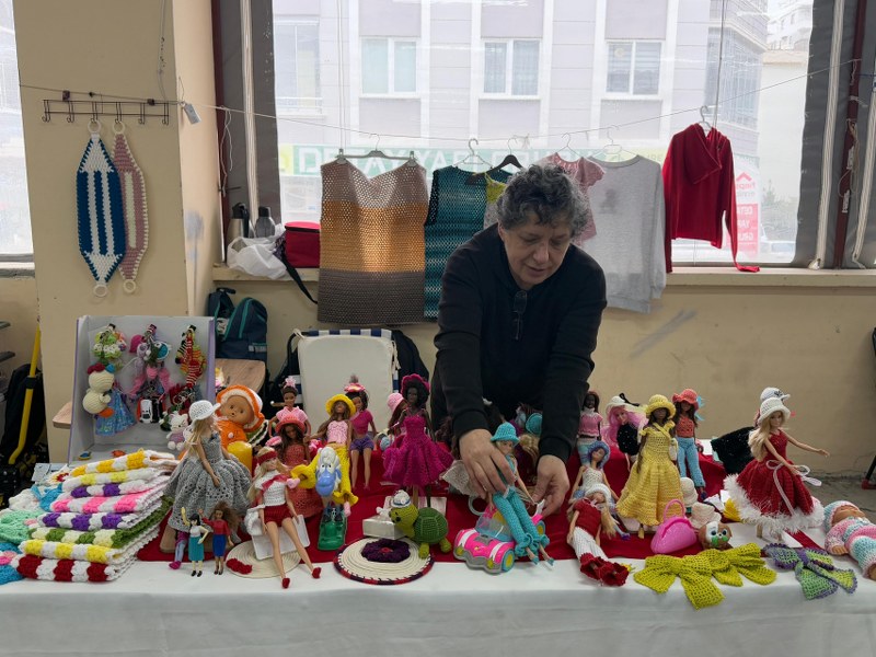 Samsun'da çocukluk ukdesini, üretime dönüştürdü! 