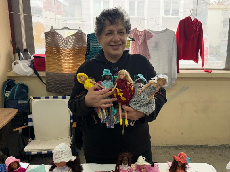 Samsun'da çocukluk ukdesini, üretime dönüştürdü! 