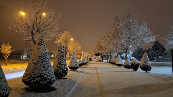 Samsun - Ankara yolunda kar mesaisi! 