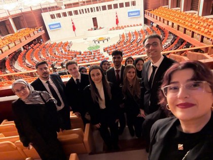OMÜ Siyaset Bilimi Topluluğu TBMM’de