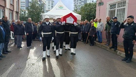 Samsun'da polis memuru Tuncay Ebrinç'e son görev