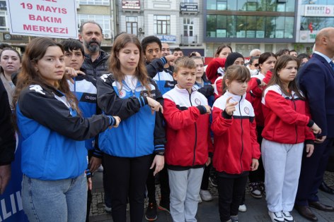 Samsun'da farkındalık için yürüdüler: Sorumluluk vurgusu 