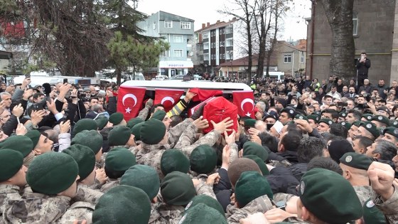 Samsunlu şehit Emre Albayrak son yolculuğuna uğurlandı