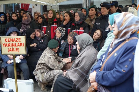 Samsunlu şehit Emre Albayrak son yolculuğuna uğurlandı