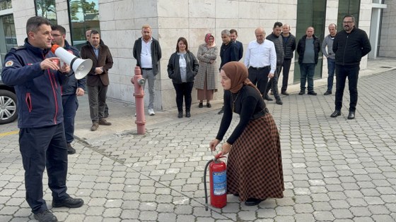 Samsun Adliyesi’nde acil durum alarmı!