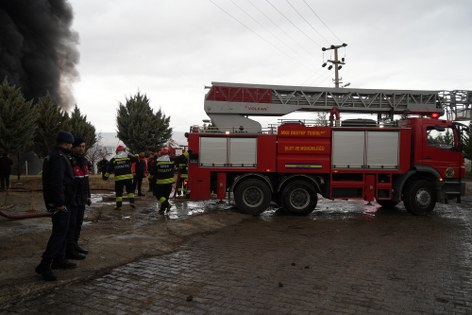 Kırıkkale'de kimya fabrikasında yangın: Samsun'da ekipler bölgede