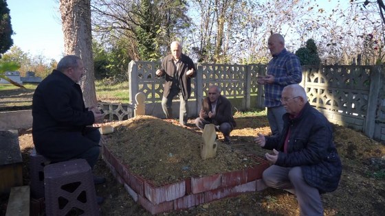 Bu vefa insanı ağlatır: Samsun'da sahibinin mezarında nöbet tutuyor
