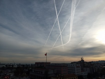 Samsun semalarında dikkat çeken görüntü! 