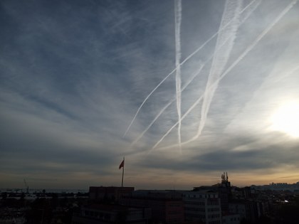 Samsun semalarında dikkat çeken görüntü! 