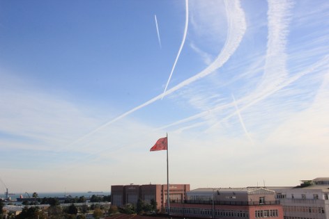 Samsun semalarında dikkat çeken görüntü! 