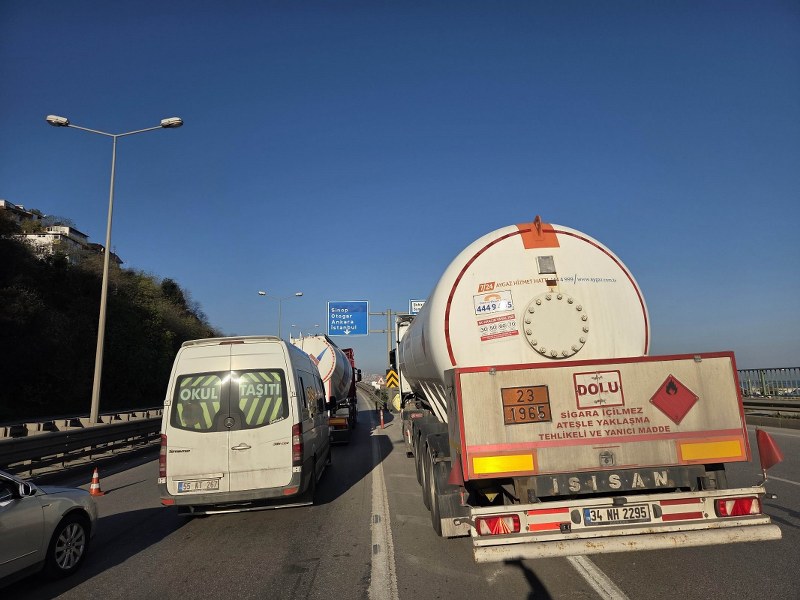 Samsun'da faciaya ramak kaldı! Tehlikeli kaza 