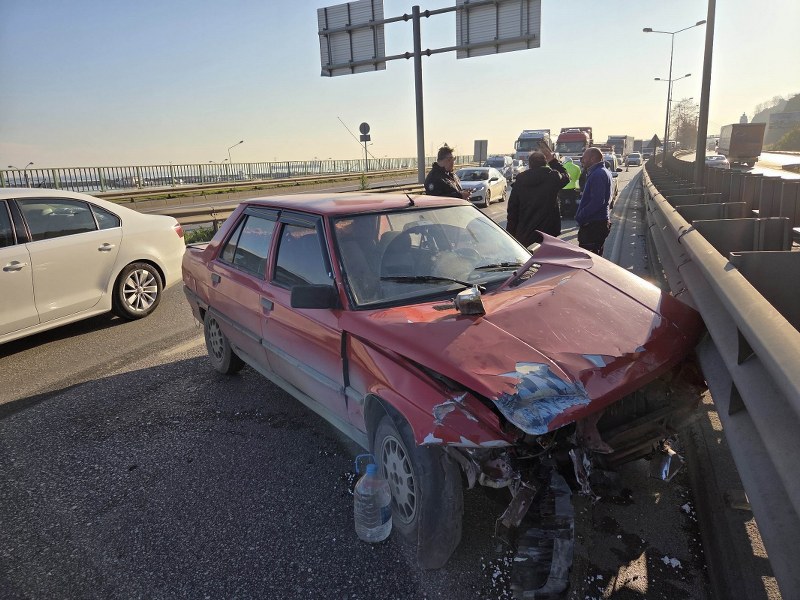 Samsun'da faciaya ramak kaldı! Tehlikeli kaza 