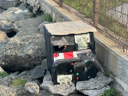 Samsun'da sahilde patililer için takdir toplayan duyarlılık! 