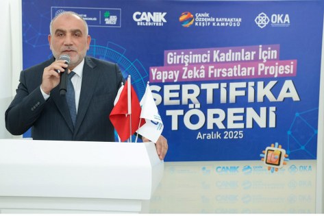 Canik’te girişimci kadınlara yapay zeka eğitimi 