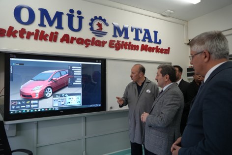 Türkiye'de ilk! Elektrikli Araçlar Eğitim Merkezi Samsun’da açıldı 