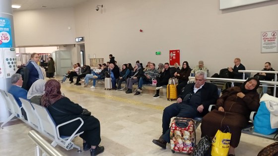 Samsun'da panik! Uçak havalanamadan aprona çekildi 