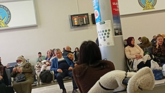 Samsun'da panik! Uçak havalanamadan aprona çekildi 