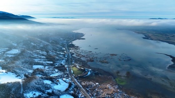 Vali Tavlı paylaştı, Ladik Gölü hayran bıraktı