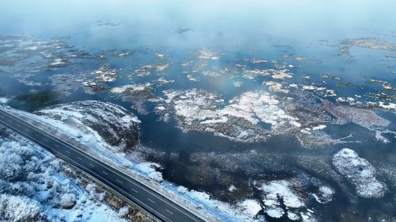 Vali Tavlı paylaştı, Ladik Gölü hayran bıraktı