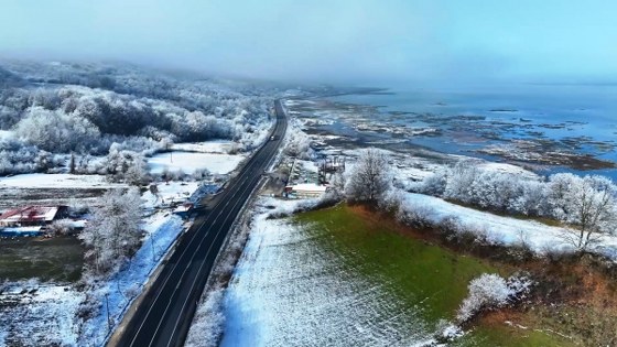 Vali Tavlı paylaştı, Ladik Gölü hayran bıraktı