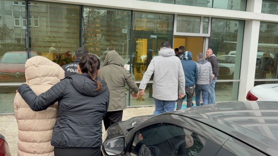 Samsun'da zehir baskını: 7 gözaltı 