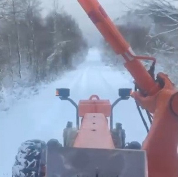 Samsun'un yanı başında yoğun kar: Köy yolları ulaşıma kapandı