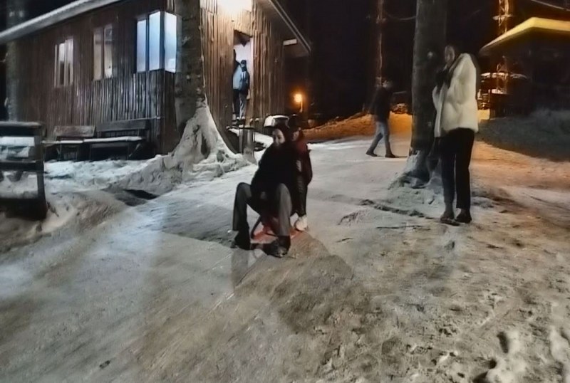 Samsun'da kar keyfi! Eğlenceli anlar 