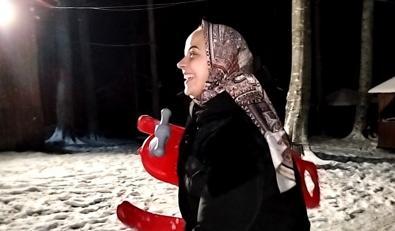 Samsun'da kar keyfi! Eğlenceli anlar 