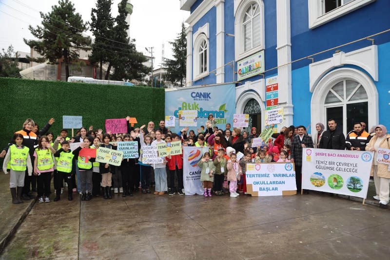 Canik Belediyesi’nden örnek proje: Bu markette para geçmiyor 