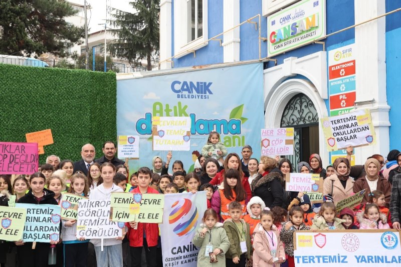 Canik Belediyesi’nden örnek proje: Bu markette para geçmiyor 