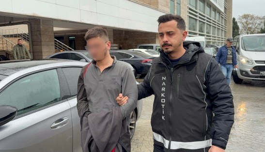 Samsun'da narkotik operasyonu: Cezaevine gönderildi 