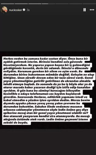 Eski spikerden ses getirecek iddia: O adam yüzünden kıta değiştirdim