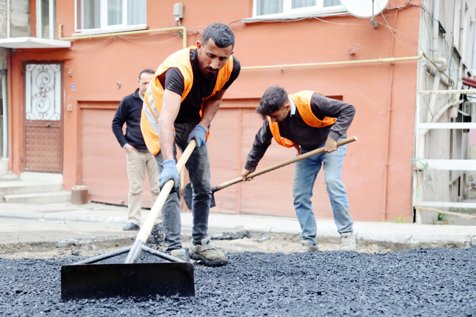 Canik'te mahallelerde eş zamanlı çalışma!
