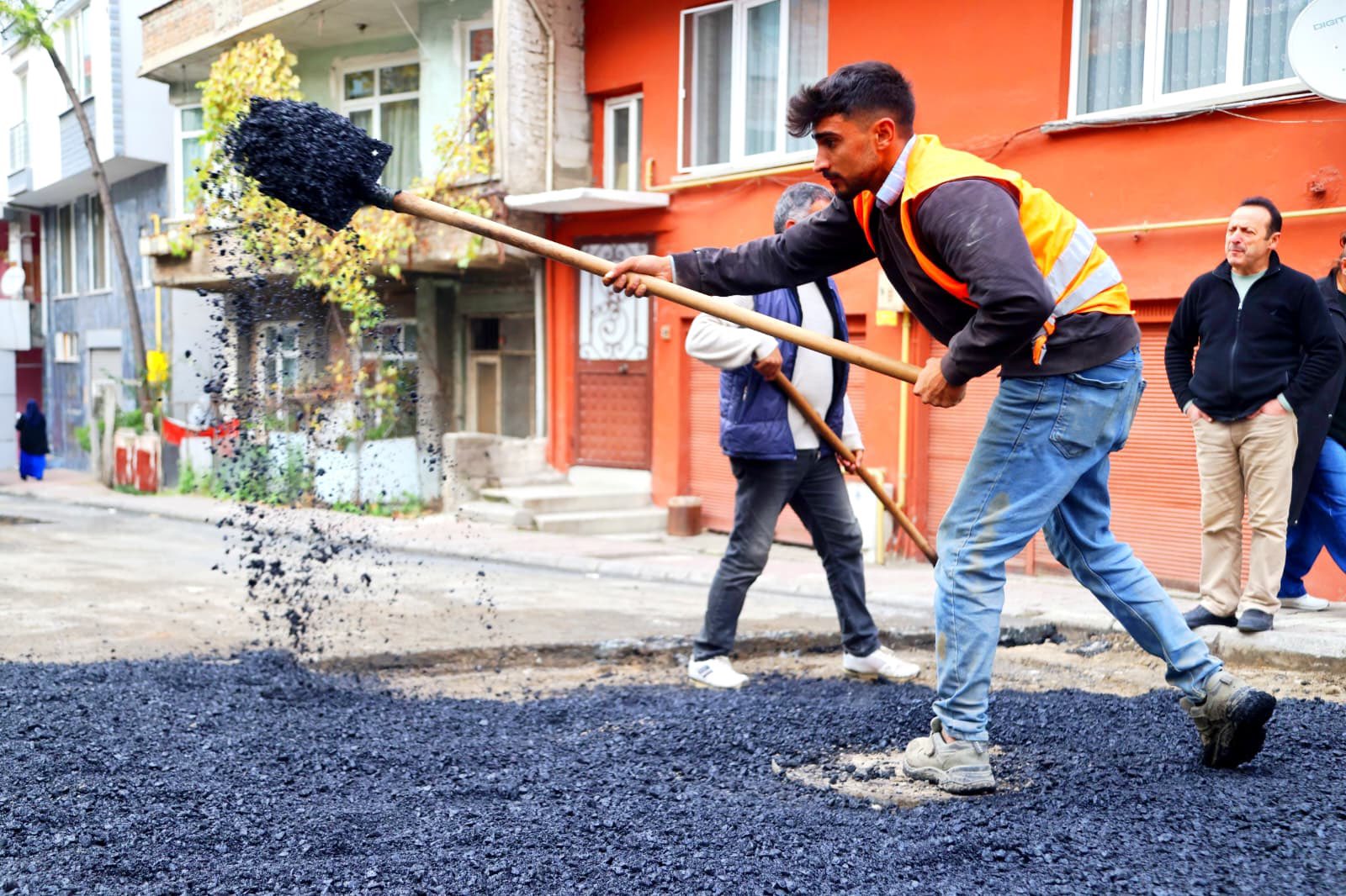 Canik'te mahallelerde eş zamanlı çalışma!