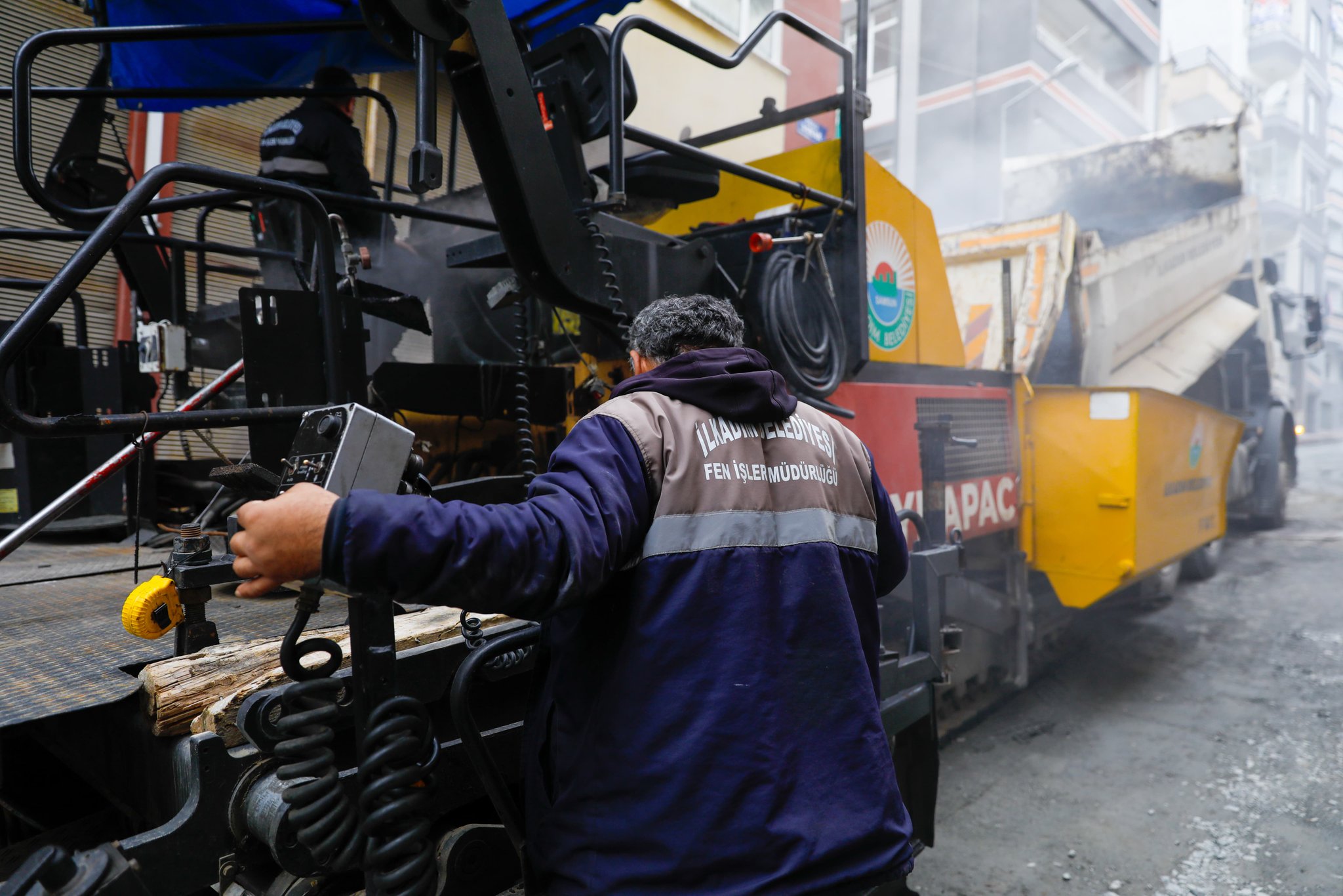 Samsun Rasathane Mahallesi'nde yollar yenileniyor! 