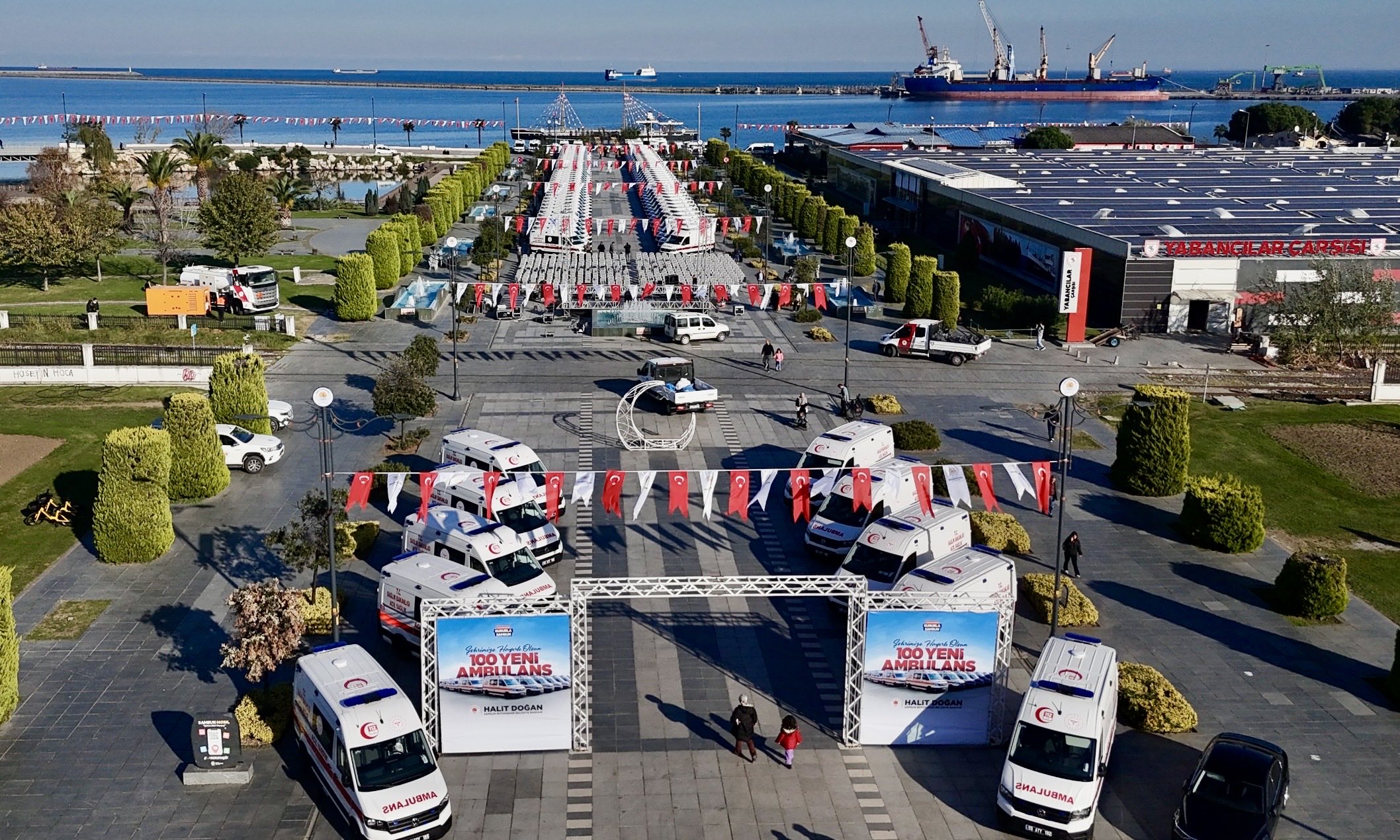 Samsun’a 100 yeni ambulans: Büyük gün 5 Aralık