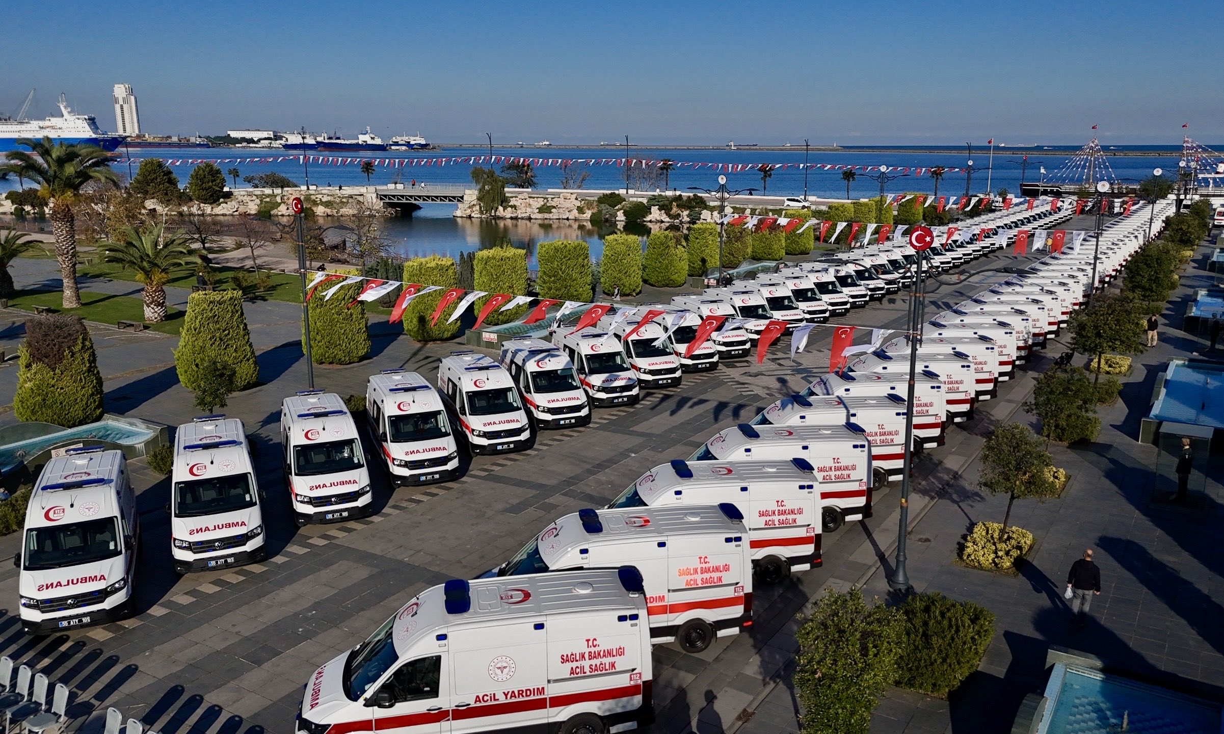 Samsun’a 100 yeni ambulans: Büyük gün 5 Aralık