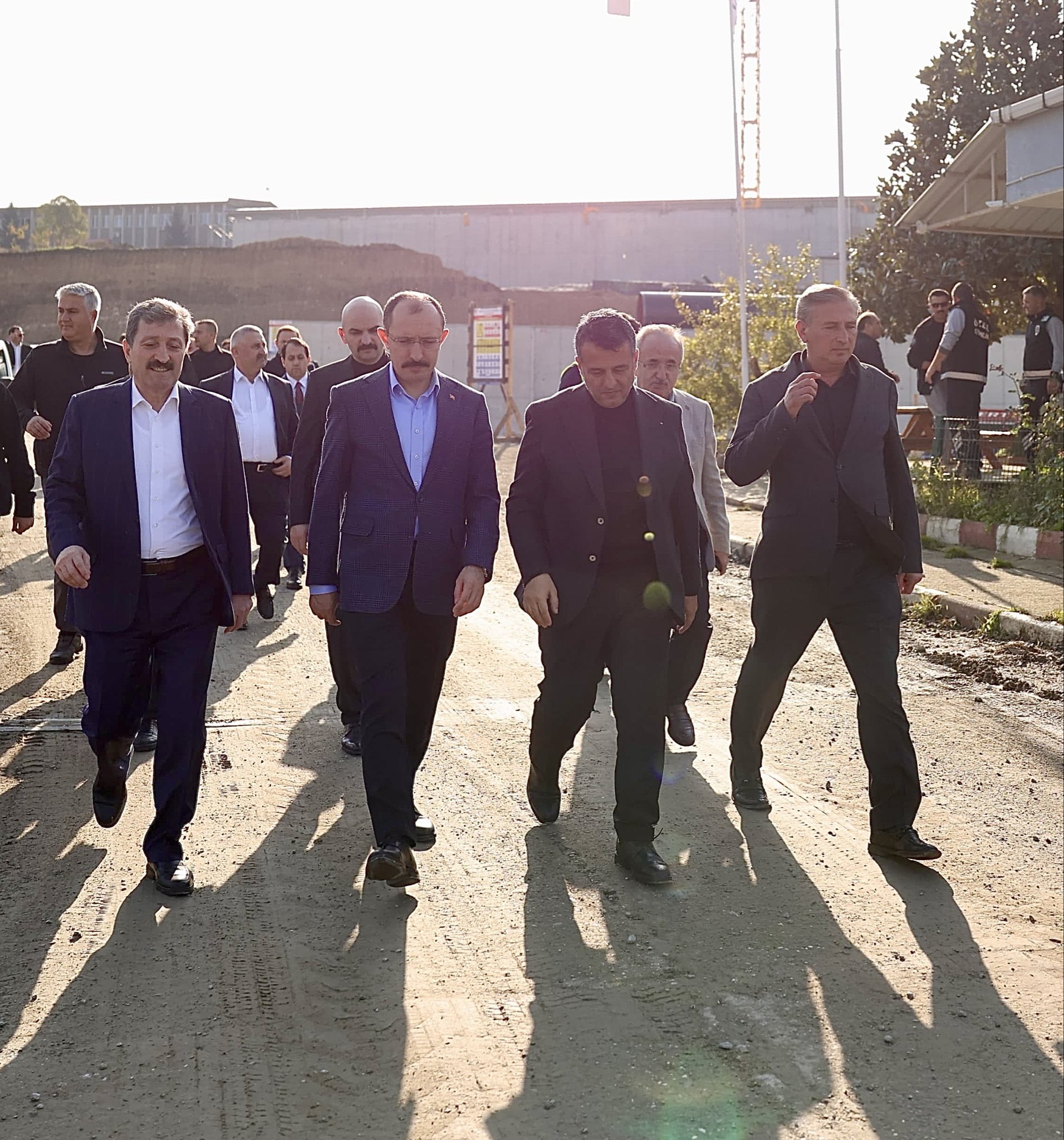 Dr. Mehmet Muş'tan Samsun'da içme suyu arıtma tesisi inşaatında inceleme