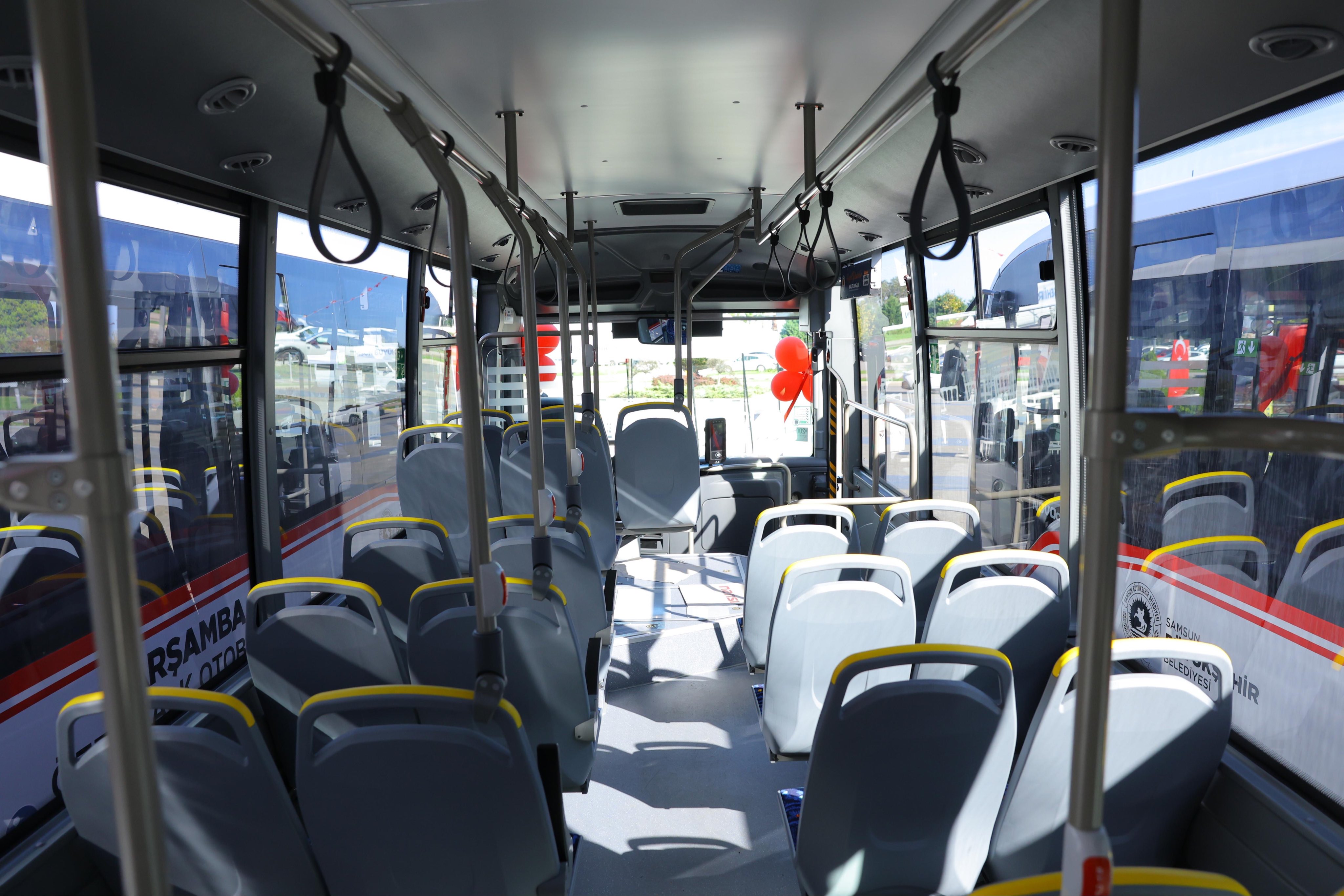 Samsun'da şehir içi ulaşımda yeni dönem! O ilçede pazartesi günü başlıyor