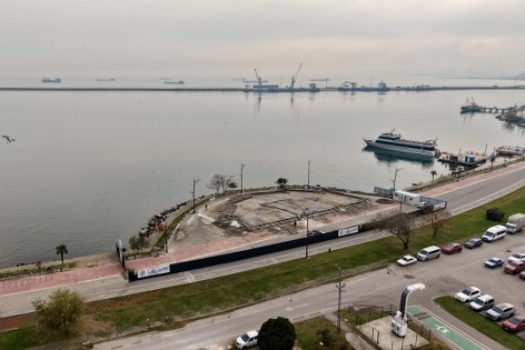 Samsun Büyükşehir'den sahile yeni balık restoranı 