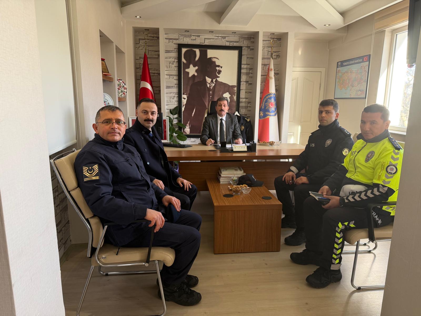 Havza'da yılbaşı ve güvenlik tedbirleri denetimi 