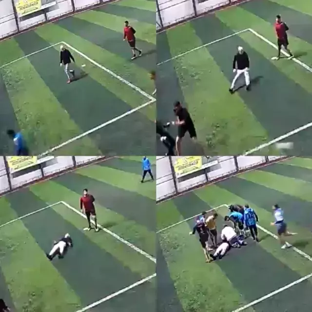 Hali Sahada Olum Kameraya Yansidi