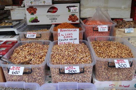 Samsun'da yılbaşı öncesi kuruyemişte tercih değişti 